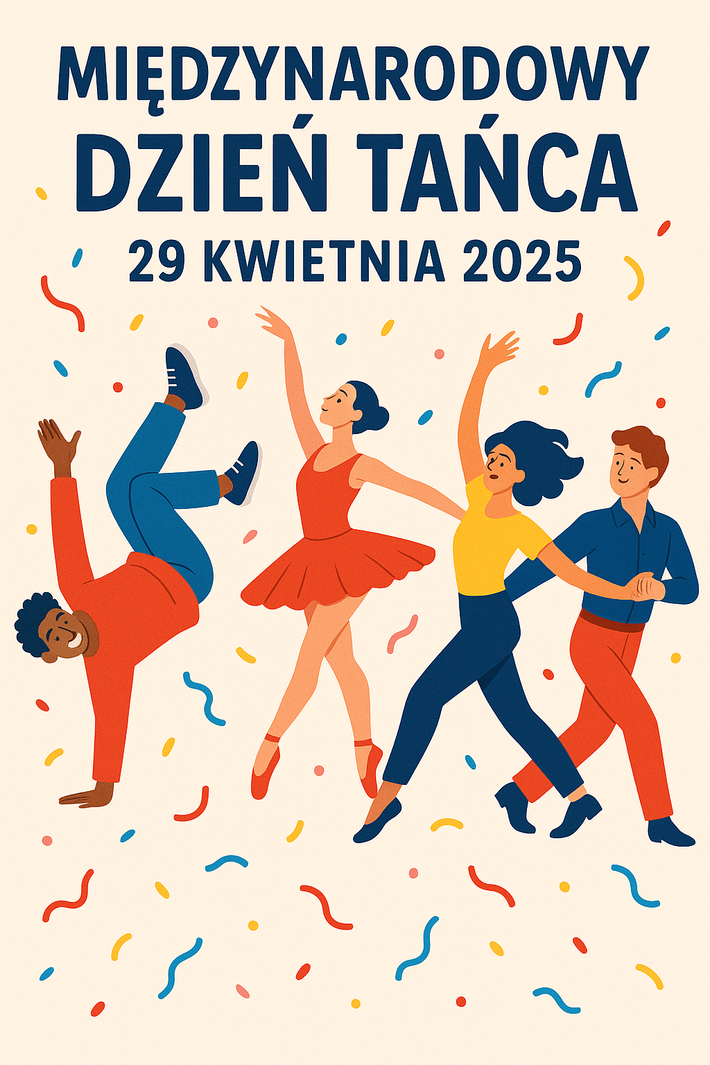 Plakat Międzynarodowy Dzień Tańca