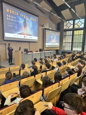  Space Week na Wydziale Technologii Kosmicznych AGH