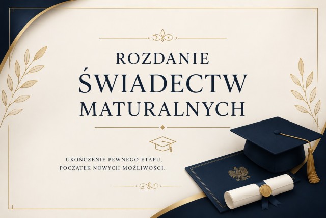 świadectw maturalne