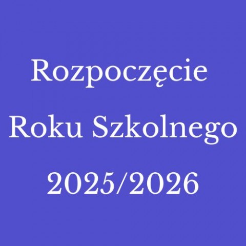 obraz rozpoczęcie roku szkolnego