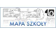 Mapa szkoły wykonana przez Dominikę Bierca